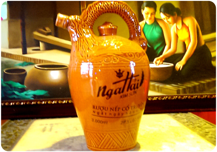 Vò rượu sứ 3 lít